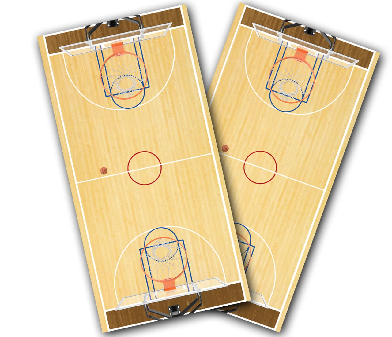Full Court Cornhole Wraps - Set Of 2