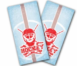 Ice Hockey Cornhole Wraps - Set Of 2