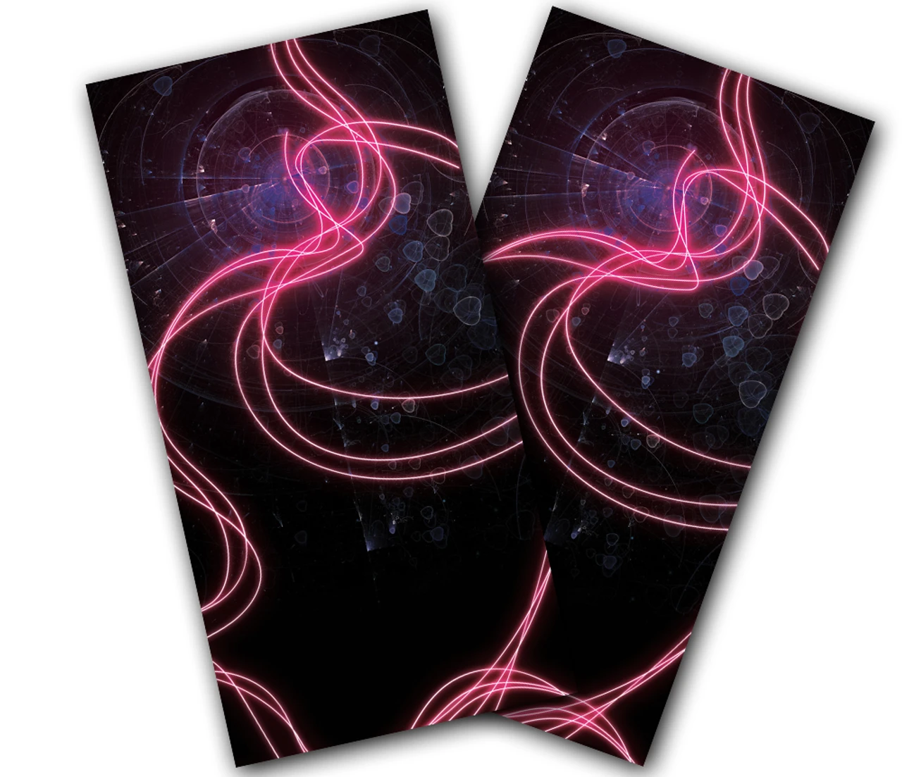 Heart Wired Cornhole Wraps - Set Of 2