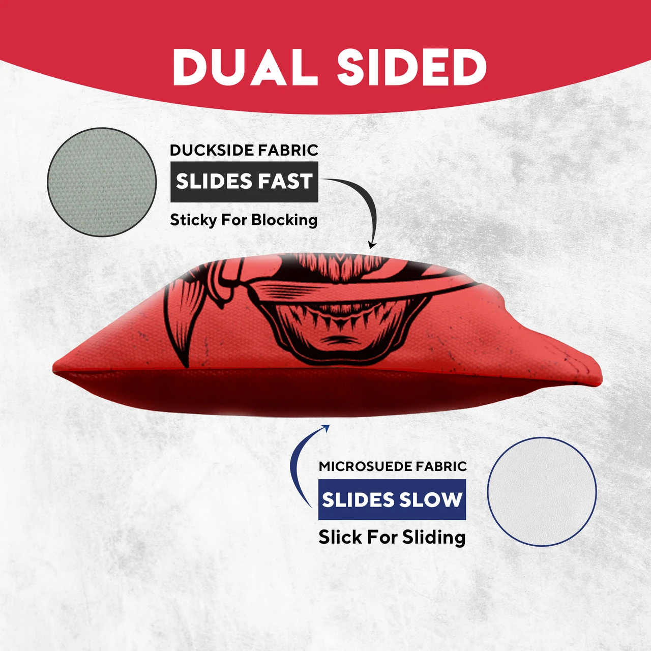 Don't Kill My Vibes Tournament Cornhole Bags - Set Of 8 - Image 3