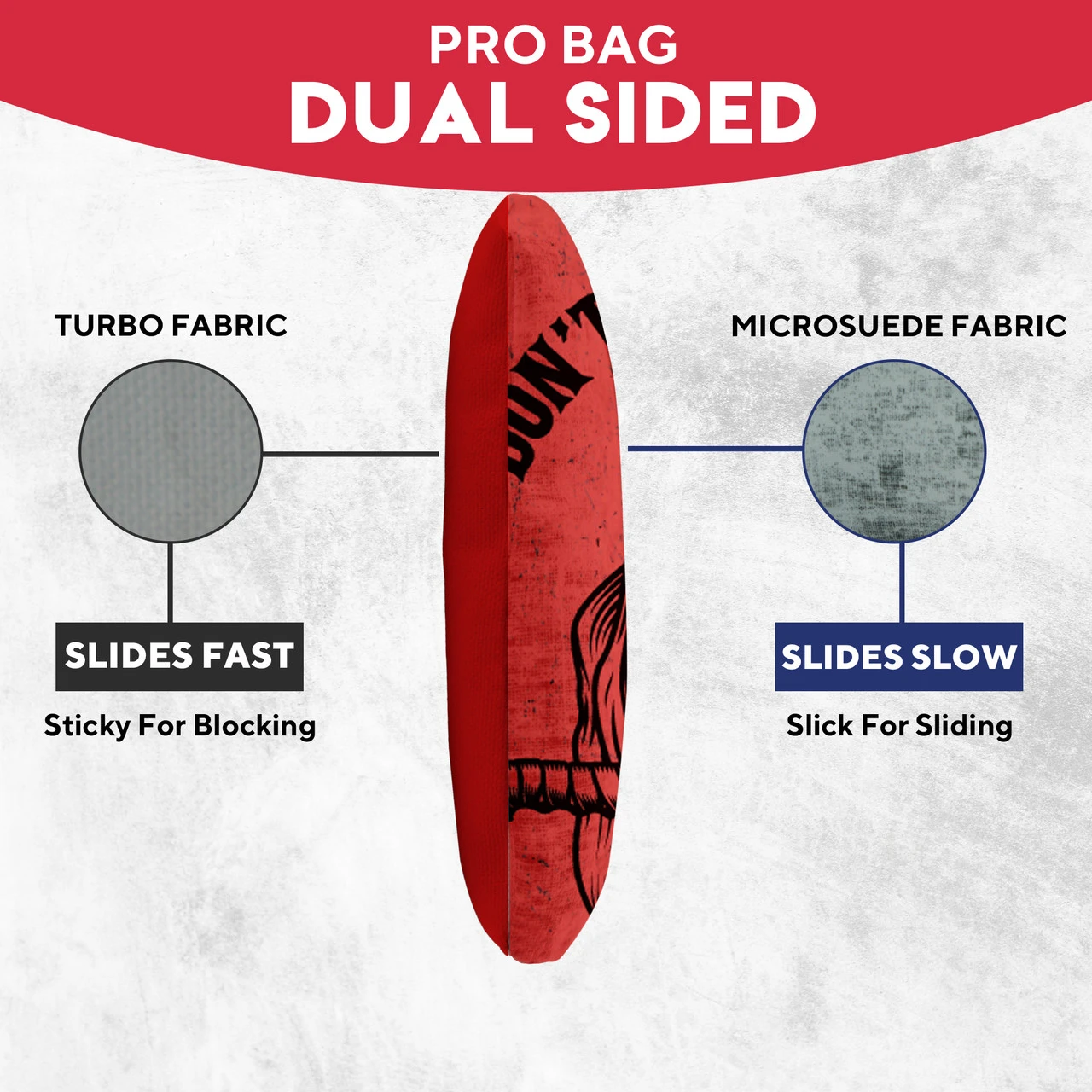 Don't Kill My Vibes Professional Cornhole Bags - Set Of 8 - Image 3