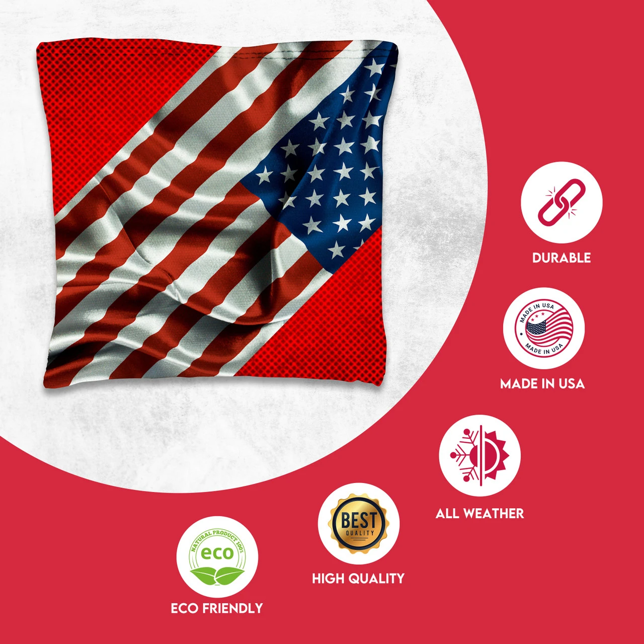 Sideway Flag Tournament Cornhole Bags - Set Of 8 - Image 2