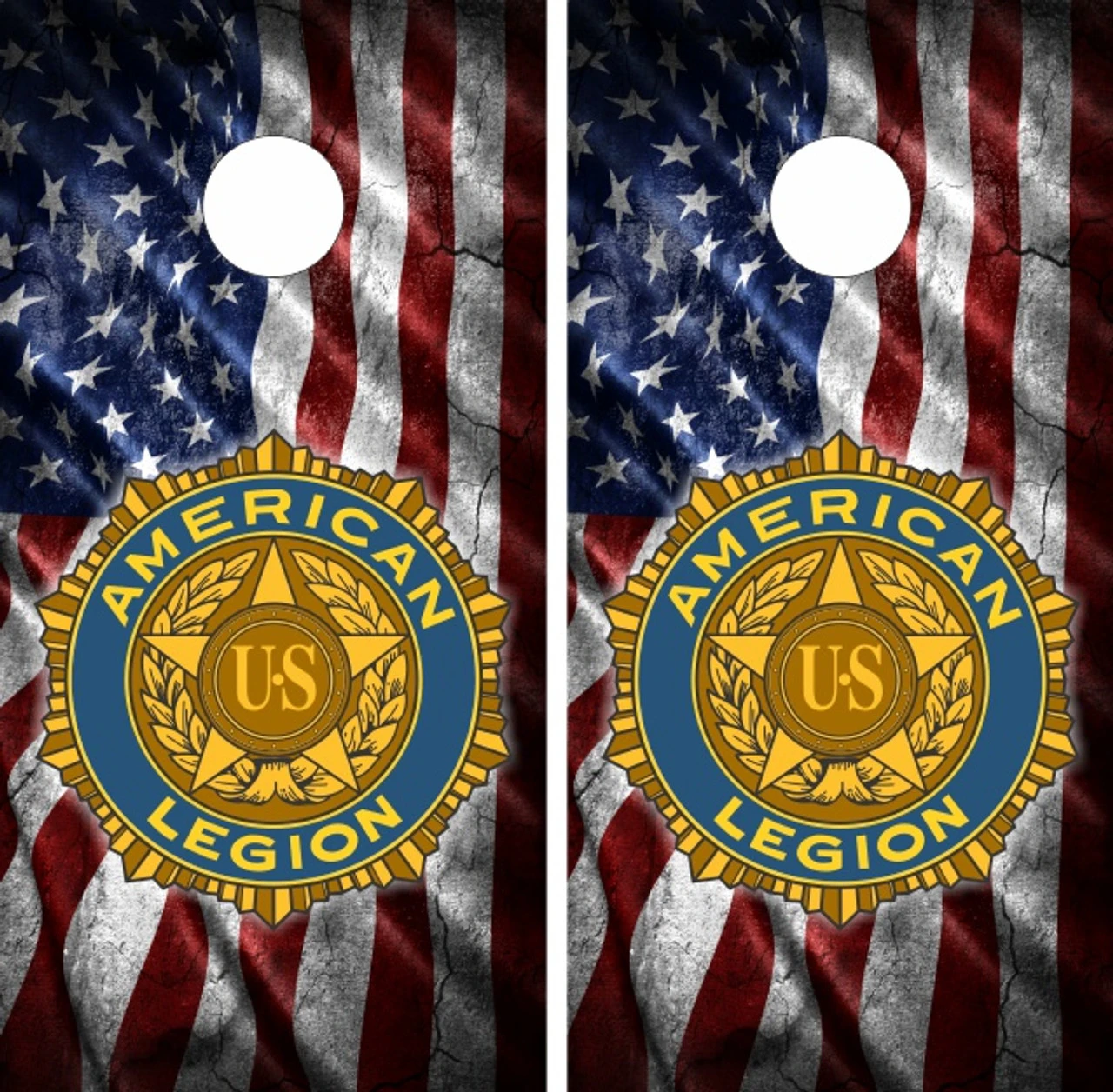 American Legion Cornhole Set With Bags - Image 2
