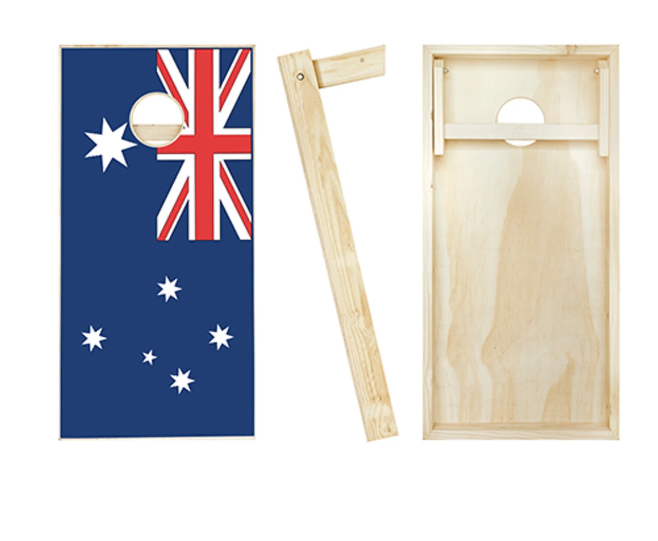 Australian Flag Cornhole Set With Bags - Image 2