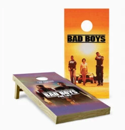 Bad Boys Cornhole Set With Bags
