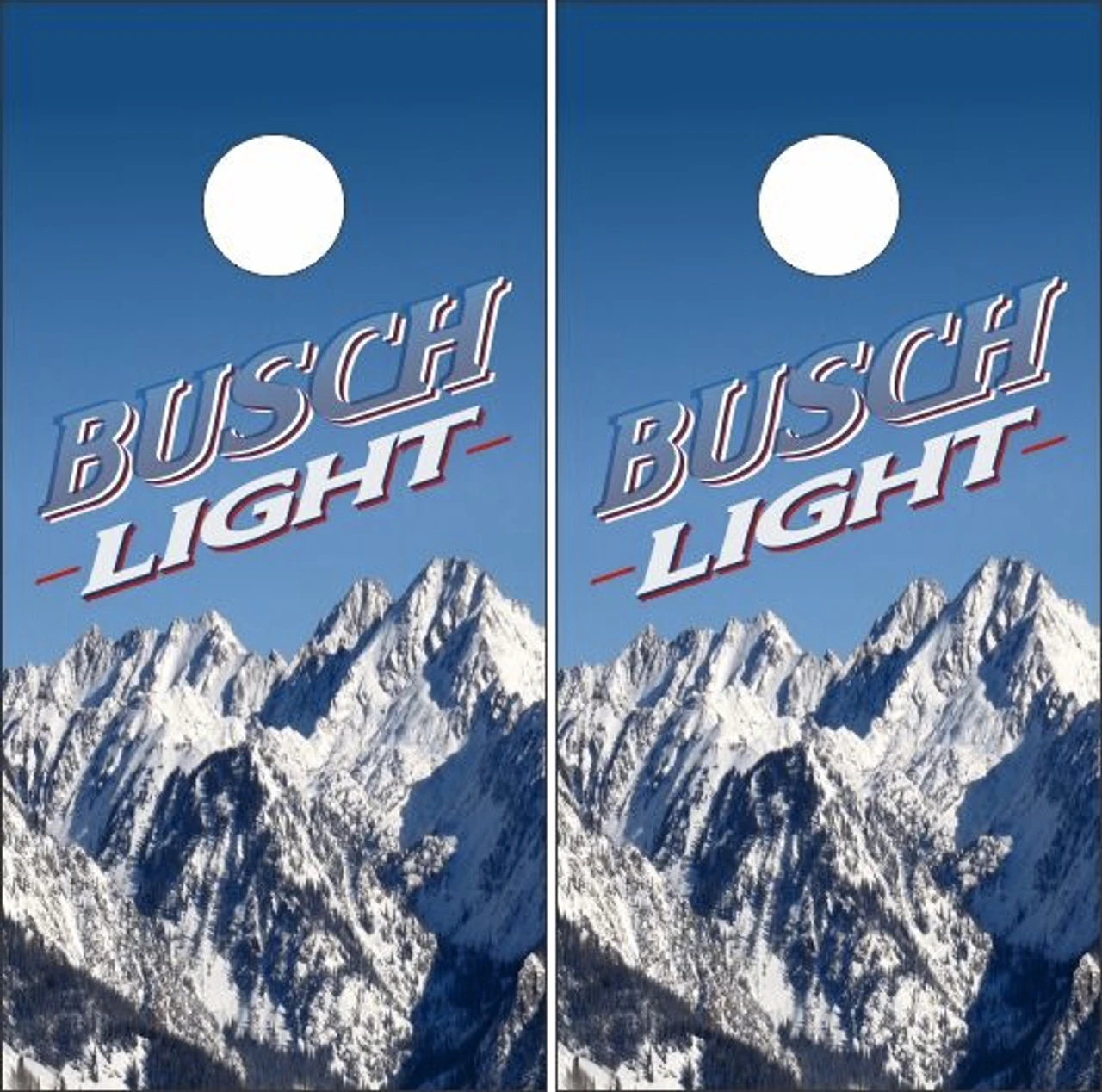 Busch Light Cornhole Wraps - Set Of 2