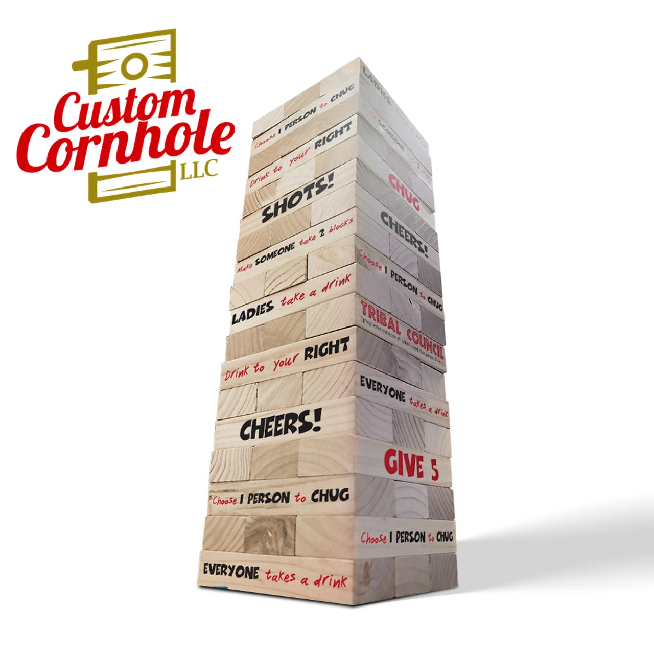 Drunken Giant Topple Tower Game