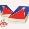 Premium Pyramid Cornhole Set With Bags