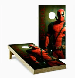 Deadpool Cornhole Set With Bags