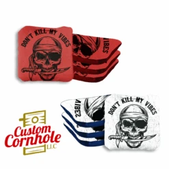 Don't Kill My Vibes Professional Cornhole Bags - Set Of 8