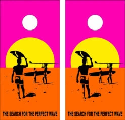 The Endless Summer Cornhole Wraps - Set Of 2