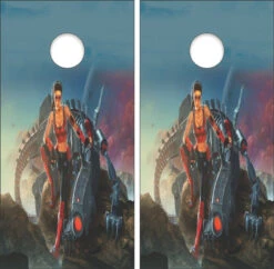 Exploration Cornhole Wraps - Set Of 2