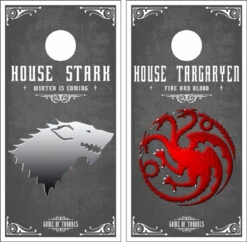 Game Of Thrones Version 2 Cornhole Wraps - Set Of 2