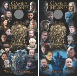 Game Of Thrones Version 5 Cornhole Wraps - Set Of 2