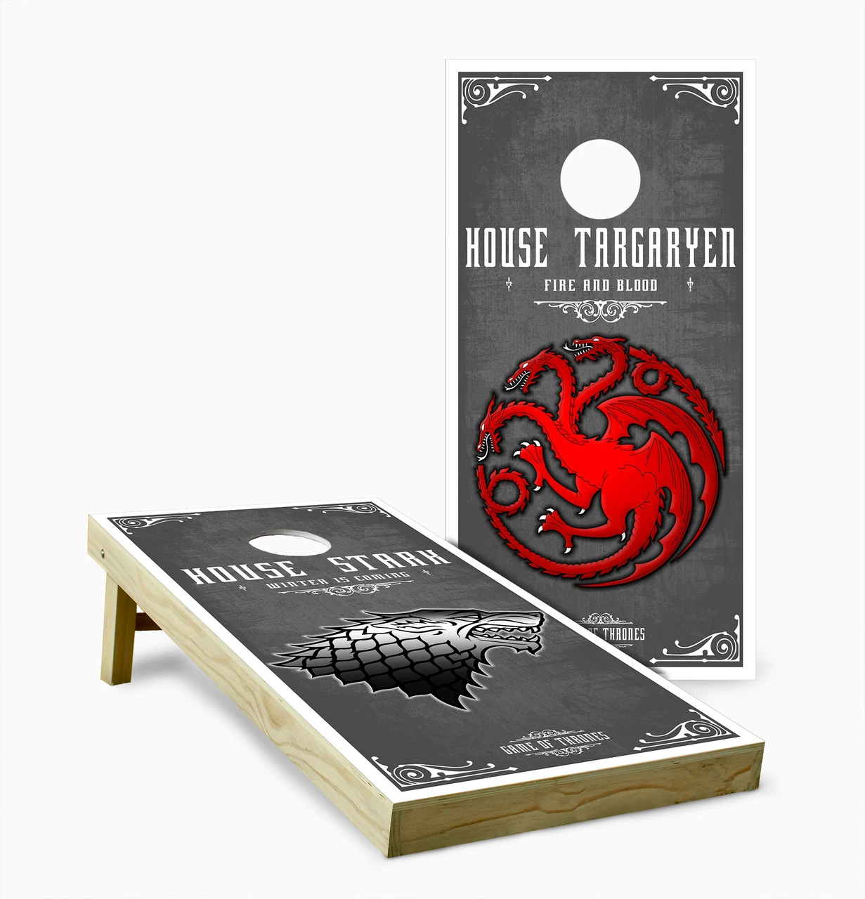Game Of Thrones Version 2 Cornhole Set With Bags