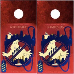Ghostbusters Cornhole Wraps - Set Of 2