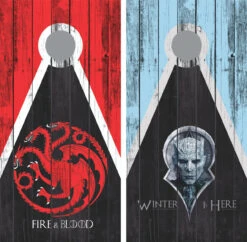 Game Of Thrones Version 6 Cornhole Wraps - Set Of 2