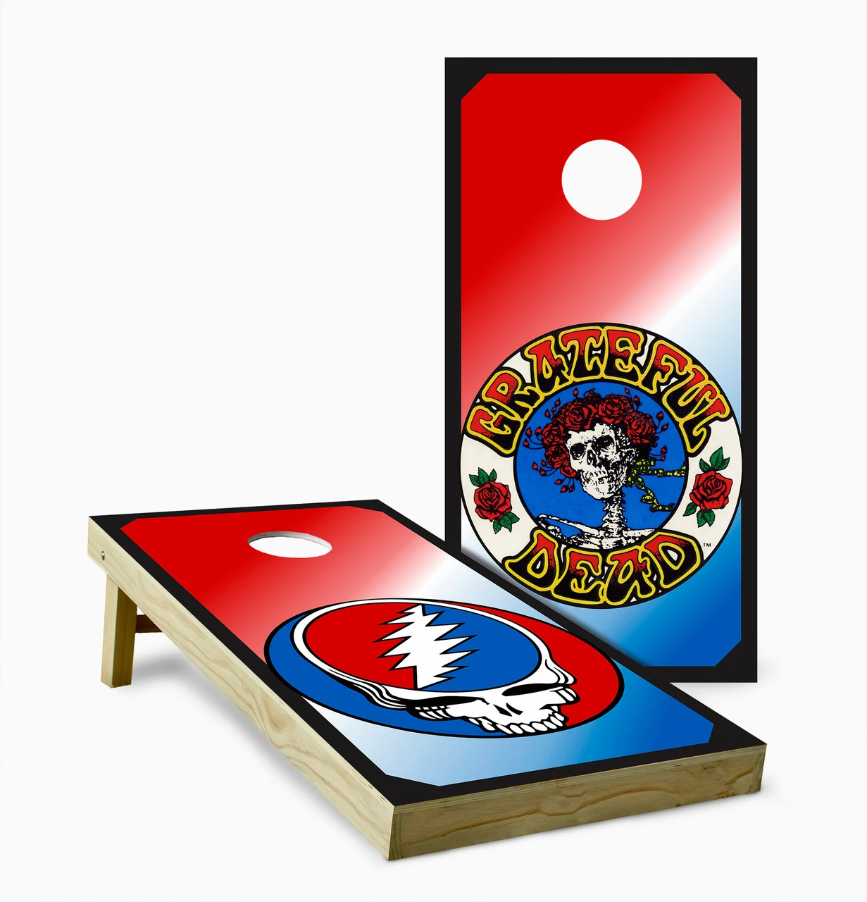 Grateful Dead Version 3 Cornhole Cornhole Set With Bags