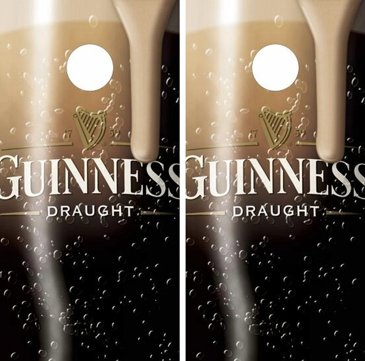 Guinness Cornhole Wraps - Set Of 2