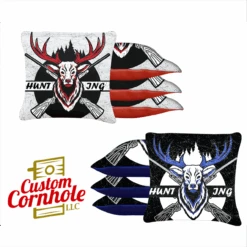 Hunting Jng Tournament Cornhole Bags - Set Of 8