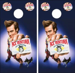 Ace Ventura Pet Detective Cornhole Wraps - Set Of 2