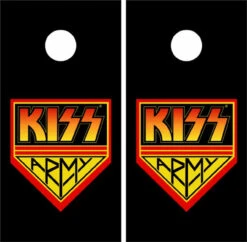Kiss Army Cornhole Wraps - Set Of 2