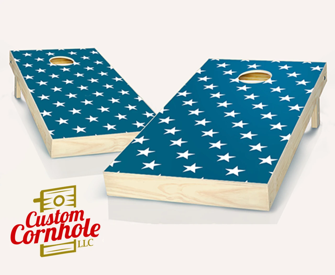 Liberty Stars Cornhole Set With Bags