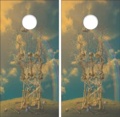 Life Cycle Cornhole Wraps - Set Of 2