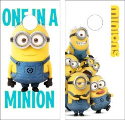 Minions Version 2 Cornhole Wraps - Set Of 2