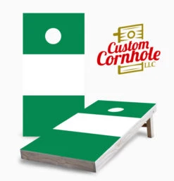 Nigerian Flag Cornhole Set With Bags