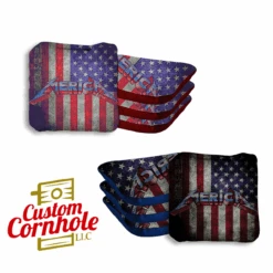 Merica Professional Cornhole Bags - Set Of 8