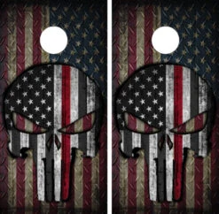 Punisher Cornhole Wraps - Set Of 2