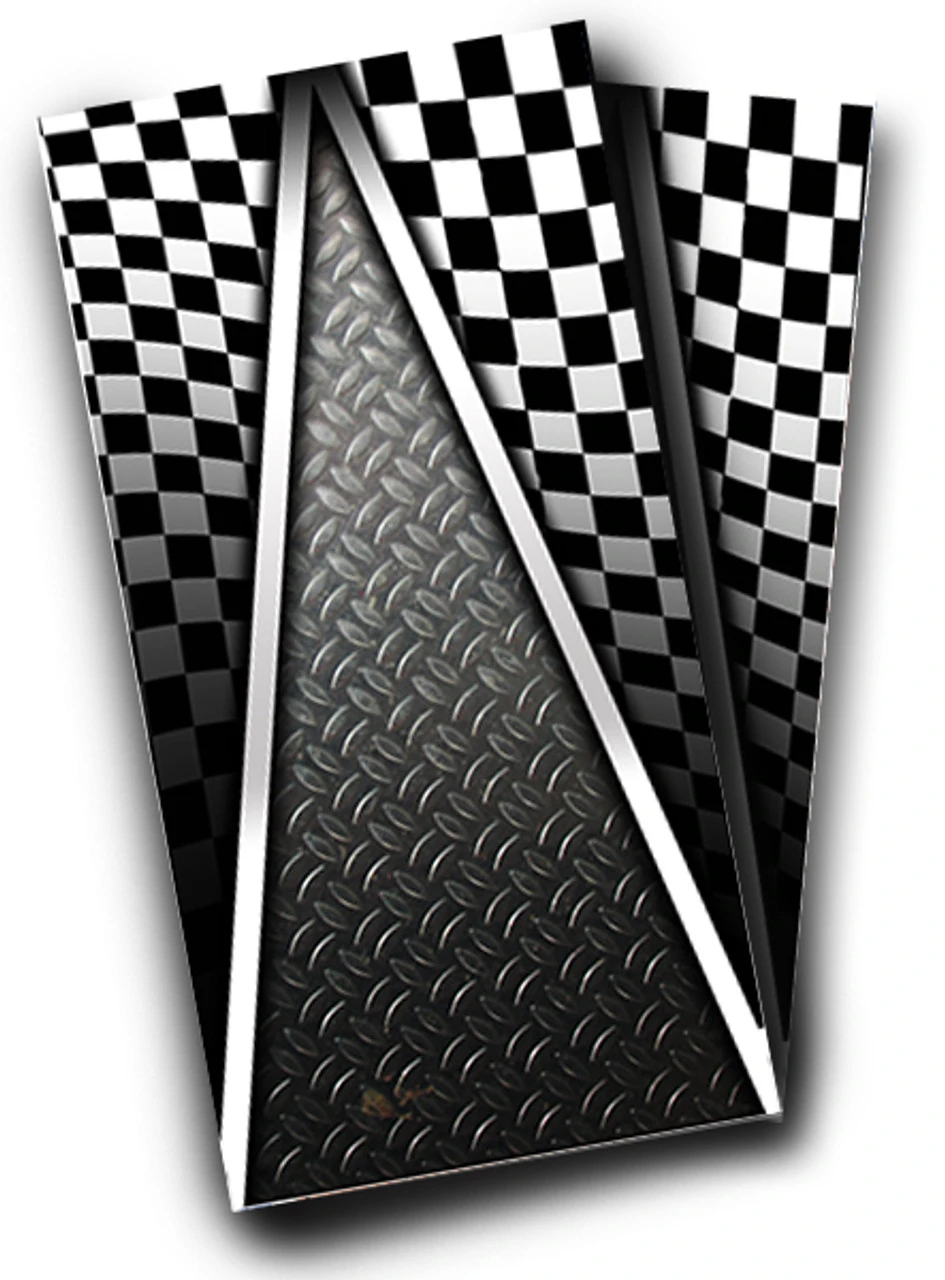 Racing Cornhole Wraps - Set Of 2