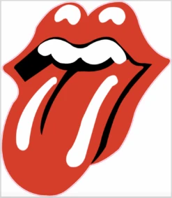 Rolling Stones Cornhole Decal