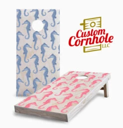 Seahorse Cornhole Set With Bags