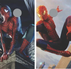 Spider Man Cornhole Wraps - Set Of 2