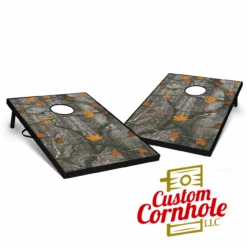 Tailgate Leafy Camo Cornhole Set With Bags