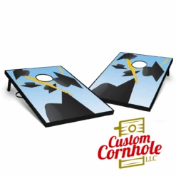 Tailgate Falling Caps Graduation Cornhole Set With Bags