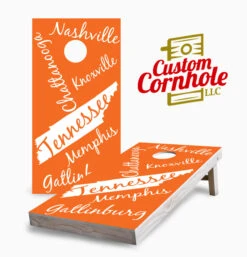 Tennessee State Pride Cornhole Set With Bags