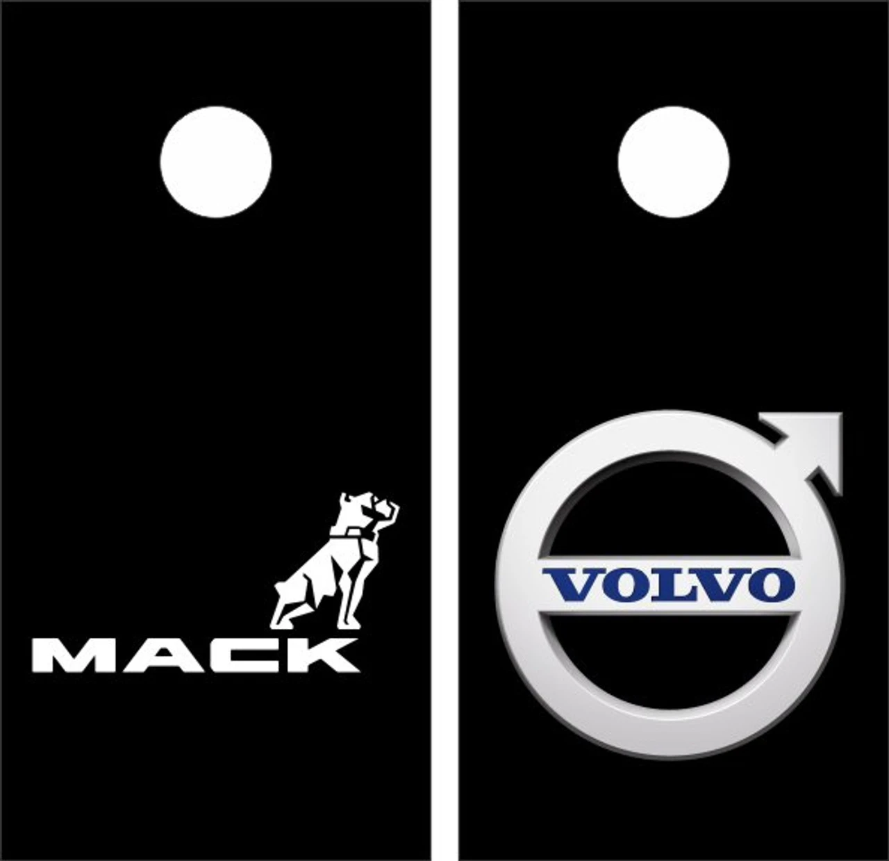 Volvo And Mack Cornhole Wraps - Set Of 2