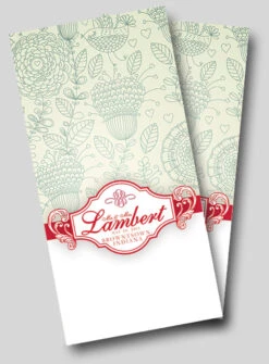 Wedding Blue Ribbon Cornhole Wraps - Set Of 2