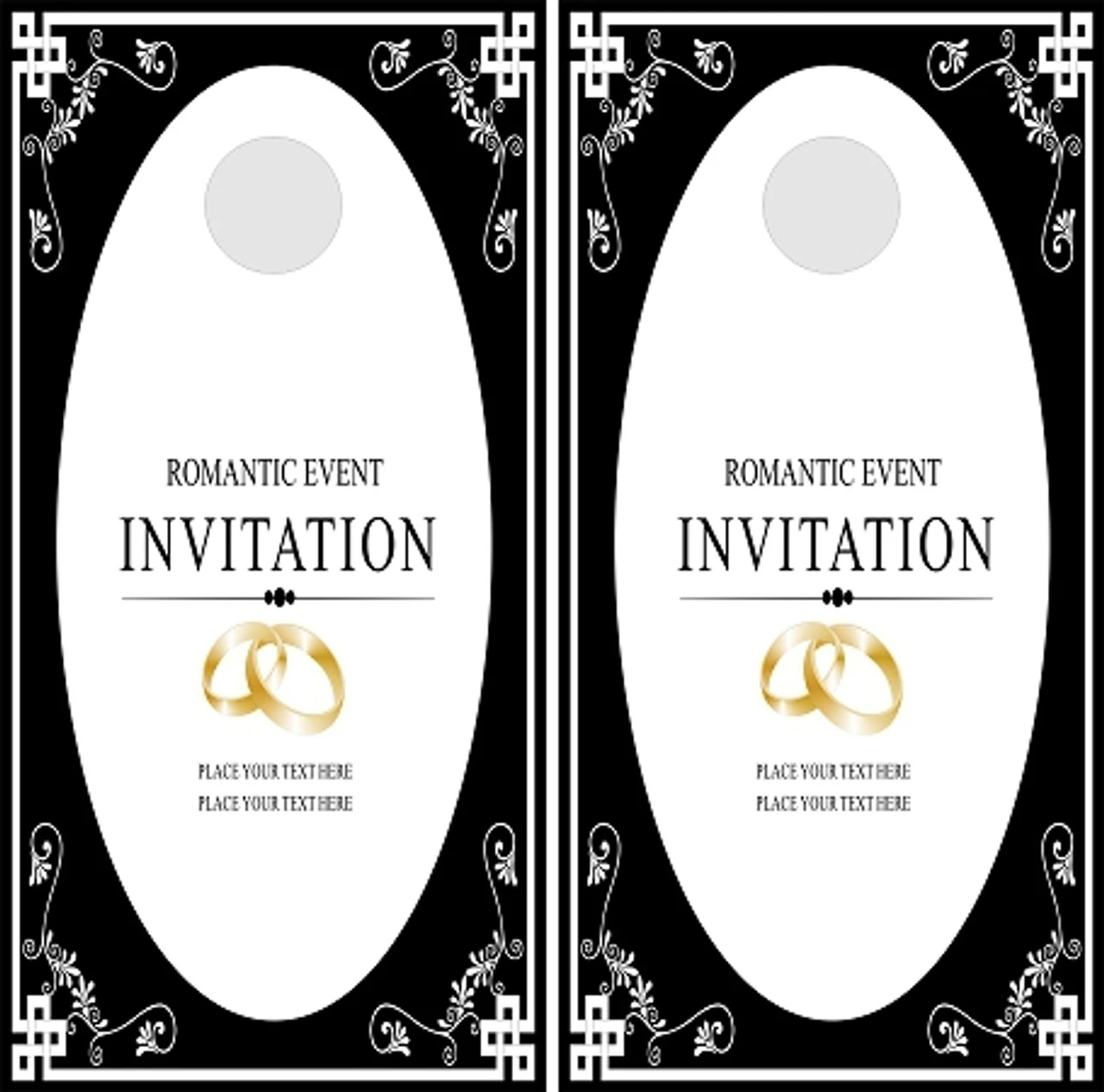 Wedding Cornhole Wraps Version 3 - Set Of 2