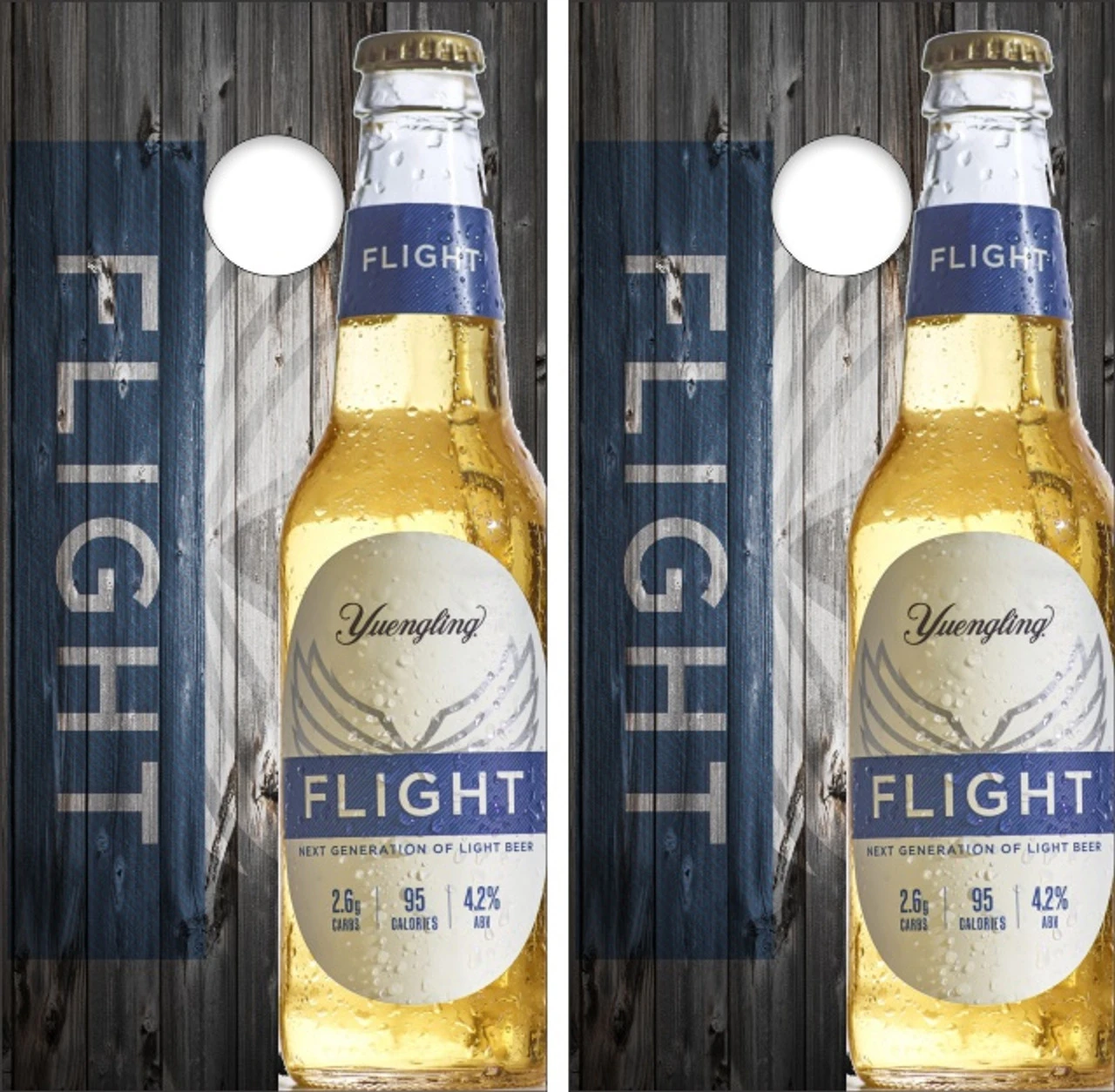 Yuengling Flight Version 2 Cornhole Wraps - Set Of 2