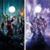 Avengers Cornhole Wraps - Set Of 2