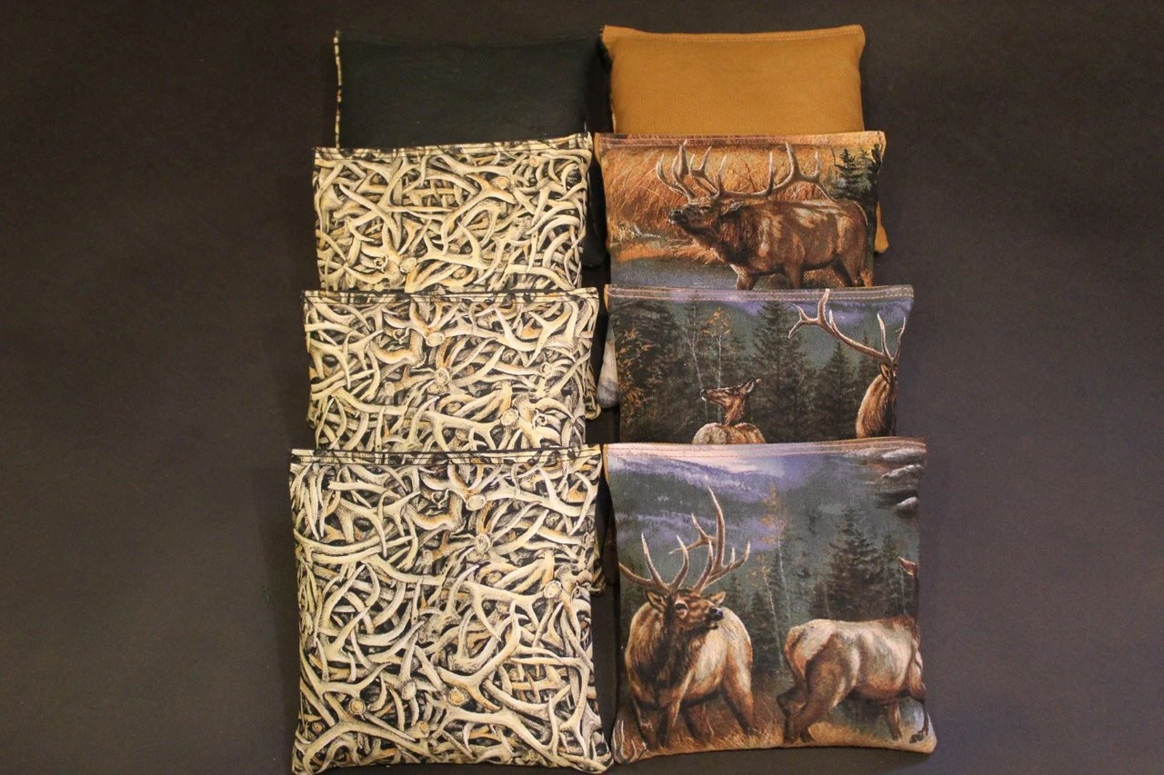 Deer Antlers Cornhole Bags - Set Of 8 - Image 2