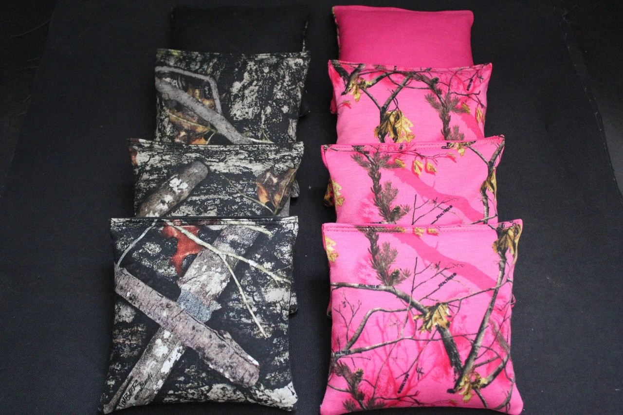 Camo (Version 2) Cornhole Bags - Set Of 8 - Image 2