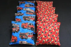 Fire Rescue (Version 7) Cornhole Bags - Set Of 8