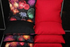 4th Of July Fireworks Cornhole Bags - Set Of 8