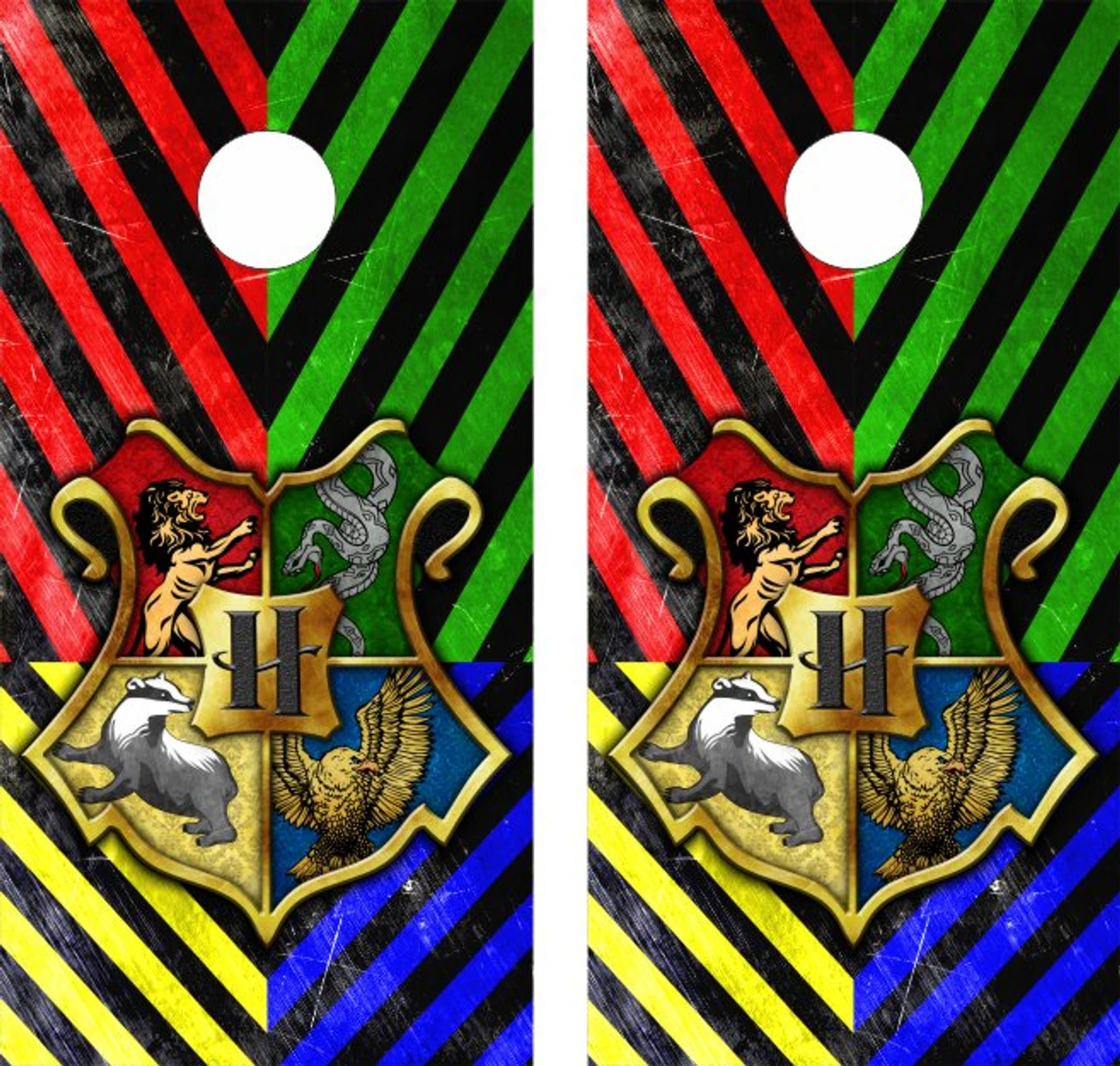 Harry Potter Version 5 Cornhole Wraps - Set Of 2