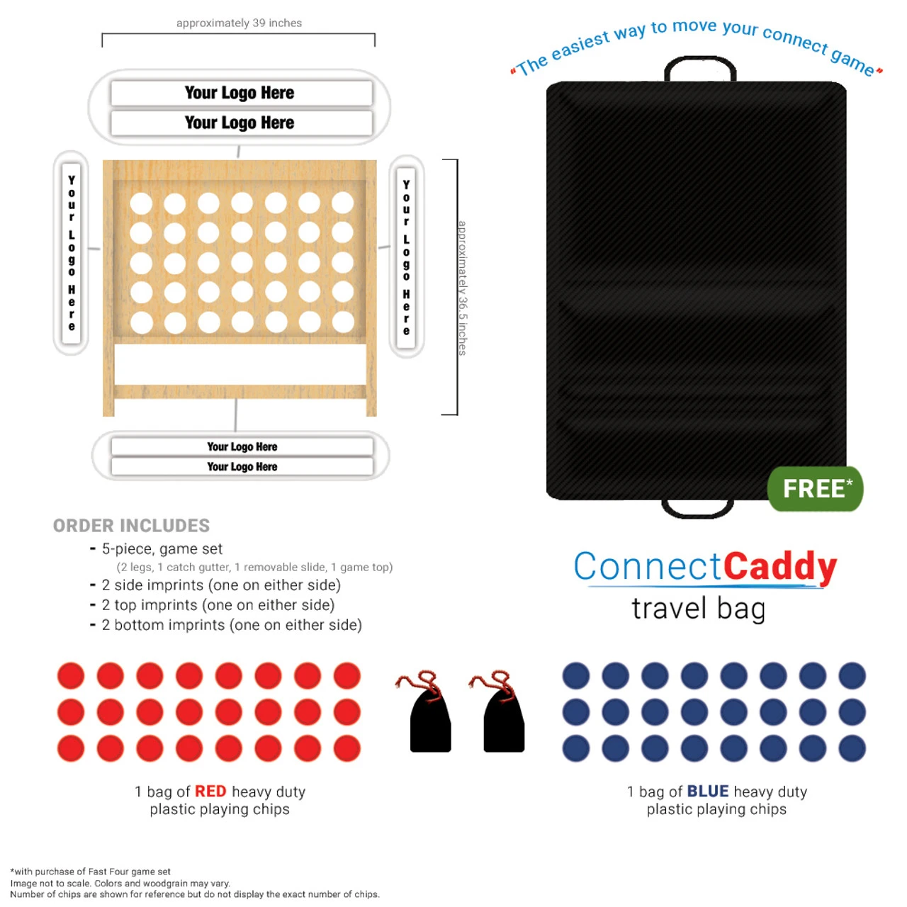 Custom Giant Connect Four Game - Image 3